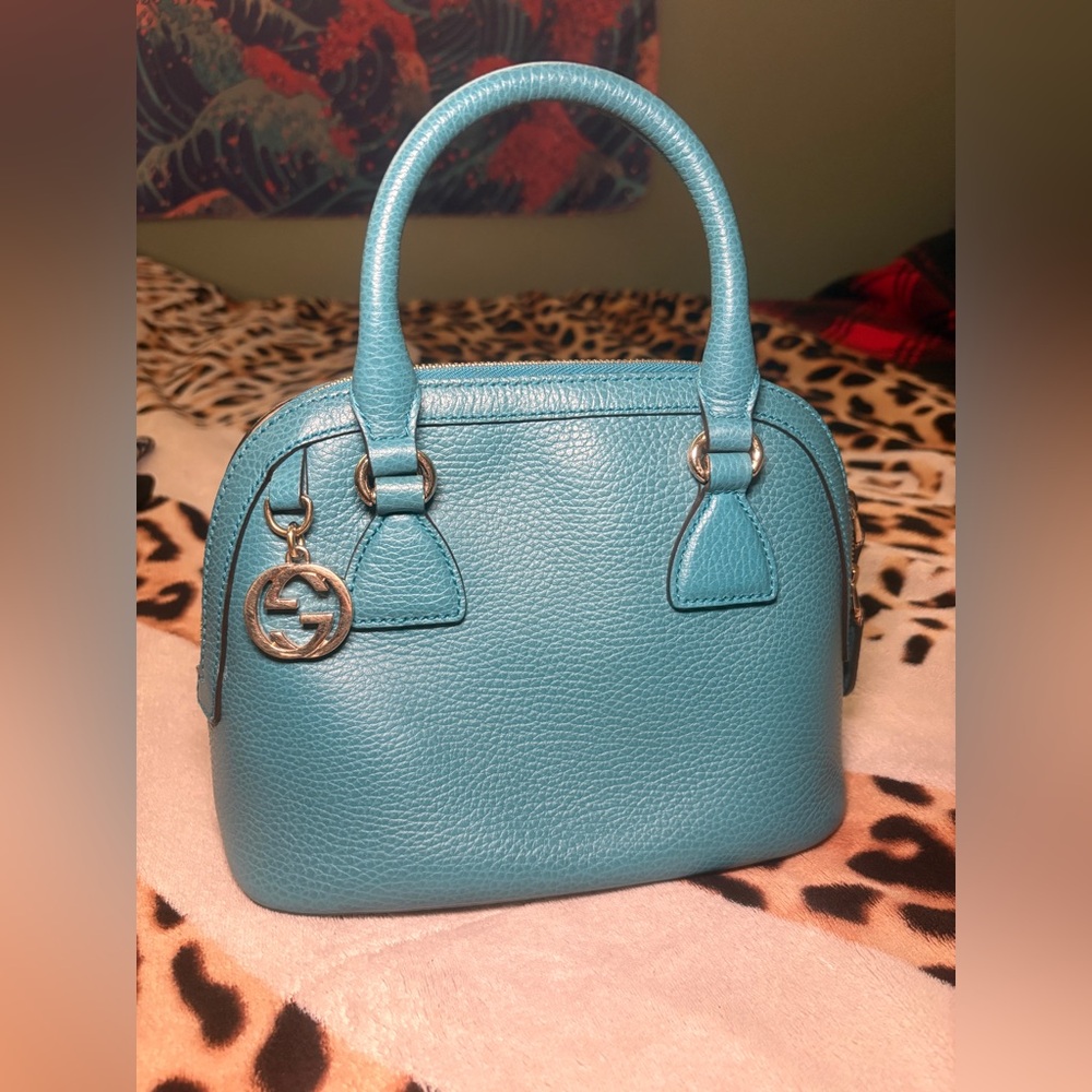 GUCCI Ophidia Alma Small - Turquoise Blue